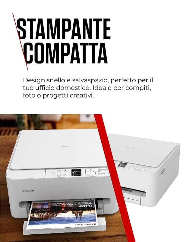Canon PIXMA TS6550i Stampante Multifunzione a Getto d'Inchiostro WiFi — miniatura 5