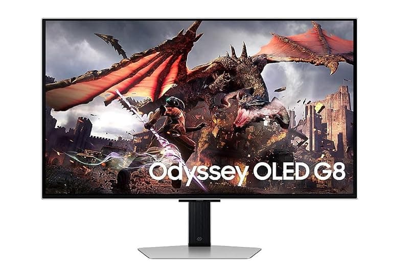 Samsung Monitor Gaming OLED 32" Odyssey G8 UHD 0,03MS HDMI/Display-Port/USB LS32DG800SUXEN
