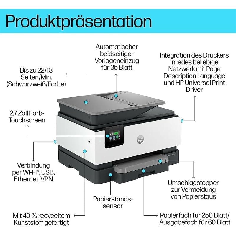 HP Officejet Pro 9120B ALL-IN-ONE — miniatura 4
