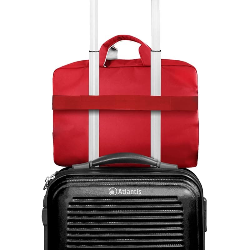 Atlantis Borsa Notebook THE Moon Project BAG 15,6" RED Logo Nasa Worm NS-KLM180705-C — miniatura 9