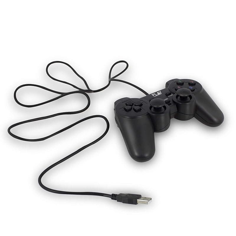 Ewent PL3330 Gamepad Joypad Fame Controller con Cavo USB per PC/Notebook Windows 7/8/8.1/10, Nero — miniatura 2