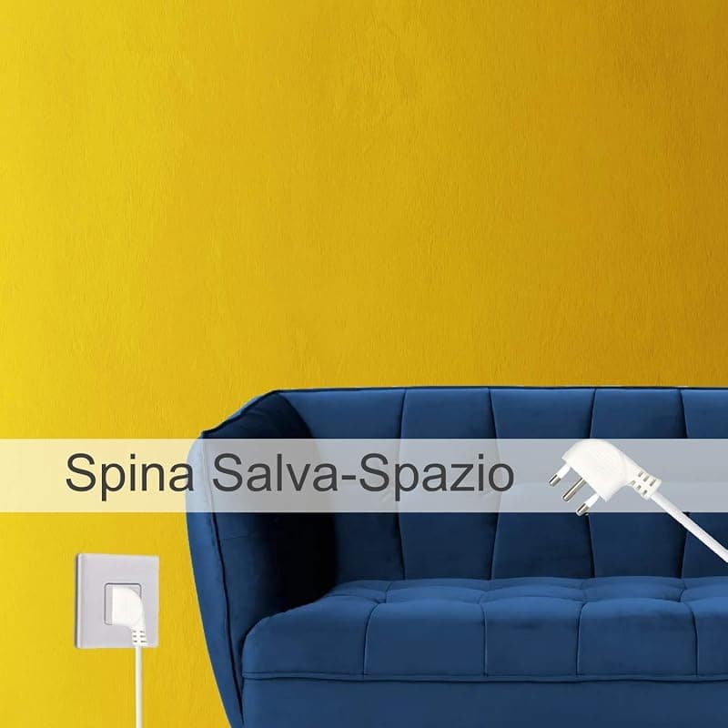 Ewent EW3928 Ciabatta Elettrica Multipresa a 9 Posti - con 3 Prese Universali Italiane e Schuko, 6 Bivalenti 10/16A Italiane - Spina Italiana 16A - Cavo 1.5 m — miniatura 7