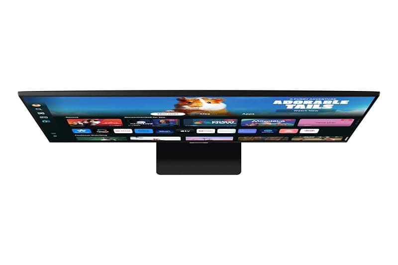 SAMSUNG Smart Monitor M5 Nero - 27'' - Piastrella VA, FHD (1920 x 1080), 60Hz, 4ms, Inclinabile, 2 x HDMI (1.4), 2 x USB-A, Smart TV, Gaming Hub, LS27DM500EUXEN — miniatura 5
