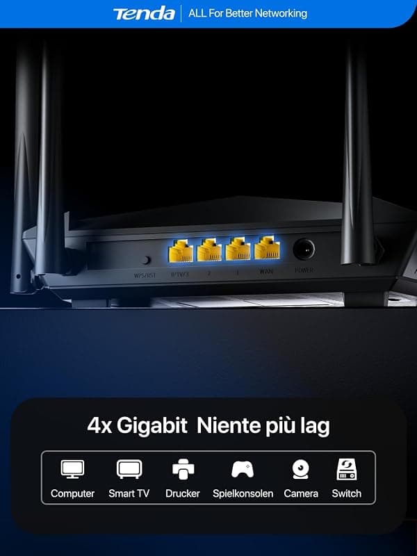 Tenda Router Dual Band Gigabit Smart AC10 — miniatura 9
