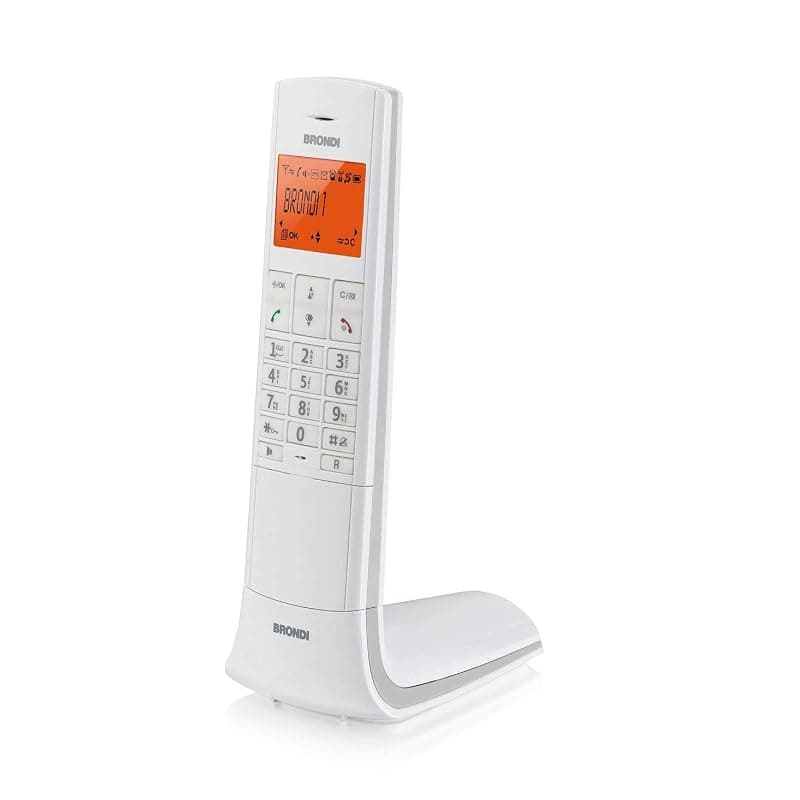 Brondi Telefono da Casa Lemure Bianco