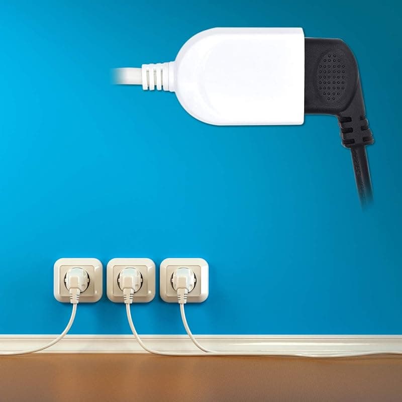 Ewent Prolunga Elettrica 5 MT Presa Italiana 16A Bianca EW3812 — miniatura 4