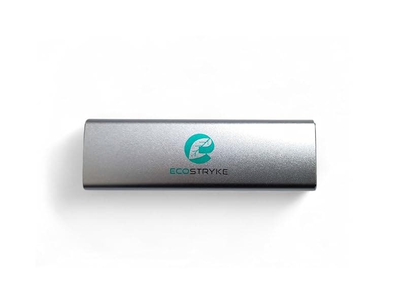 ECOSTRYKE SSD Esterno Nomad, 512GB, USB 3.2 Gen.2 Type-C, Alluminio Eco-Friendly, Velocità 1000MB/s, ESSSD5V0512SV