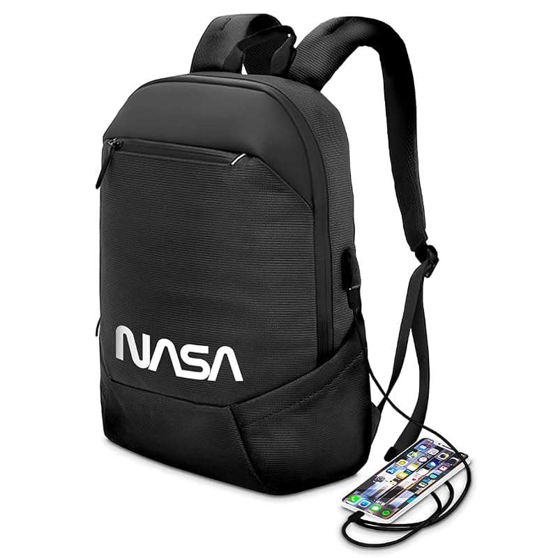 Atlantis Zaino Notebook THE Moon Project BAG 15,6" Black Logo Nasa Worm NS-KLB200311-A — miniatura 2