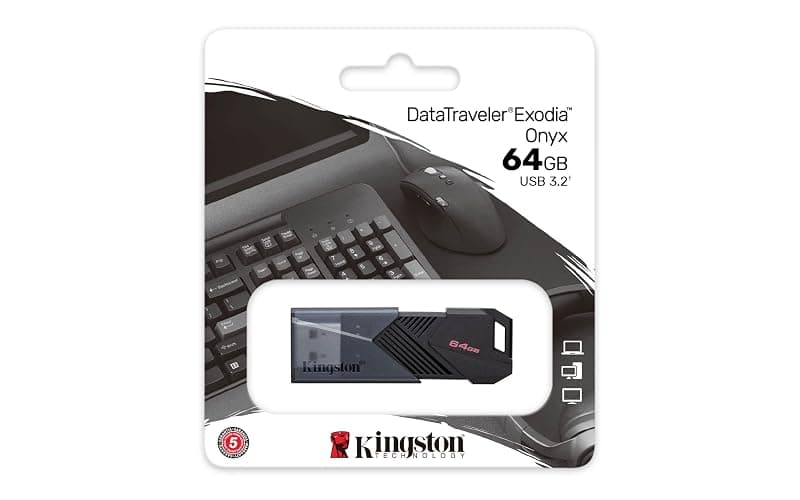 Kingston Pendrive Datatraveler Exodia Onyx 64GB USB 3.2 DTXON/64GB — miniatura 6