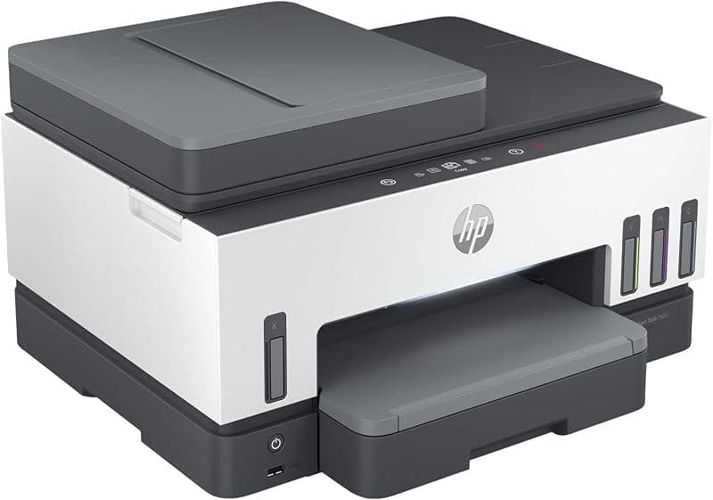 HP Smart Tank 7605 28C02A, Stampante Multifunzione a Colori, Serbatoio d'Inchiostro ad Alto Volume di Stampa, Fino a 12000 Pagine (Nero) e 8000 Pagine (Colore), F/R Automatica — miniatura 3