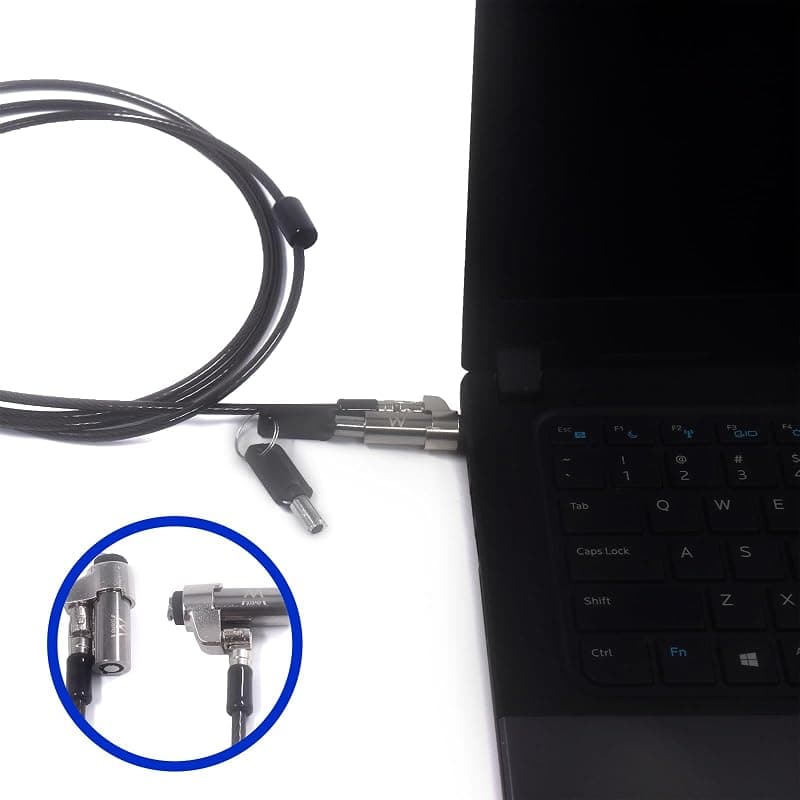 Ewent Cavo di Sicurezza per Blocco Notebook con Slot Nano EW1239 — miniatura 3