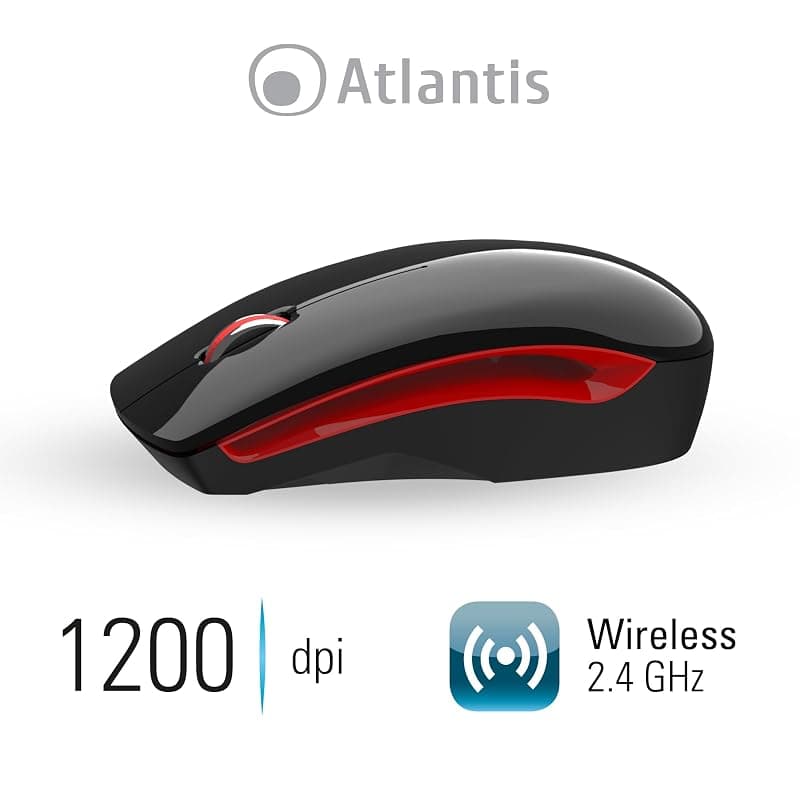 Atlantis Mouse Office Wireless 1200DPI P009-M7061-G — miniatura 2