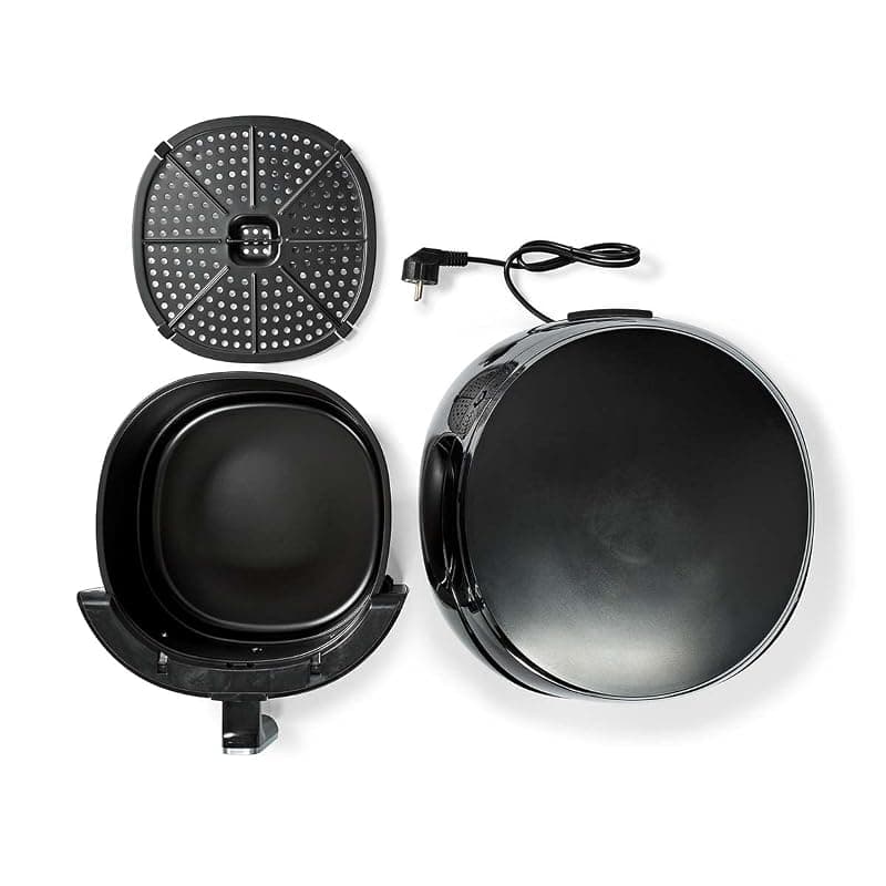 Nedis KAAF240EBK friteuse Unique 4,6 L Autonome 1500 W Friteuse d’air chaud Noir — miniatura 5