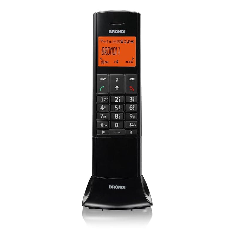 Brondi Telefono da Casa Lemure Nero — miniatura 2