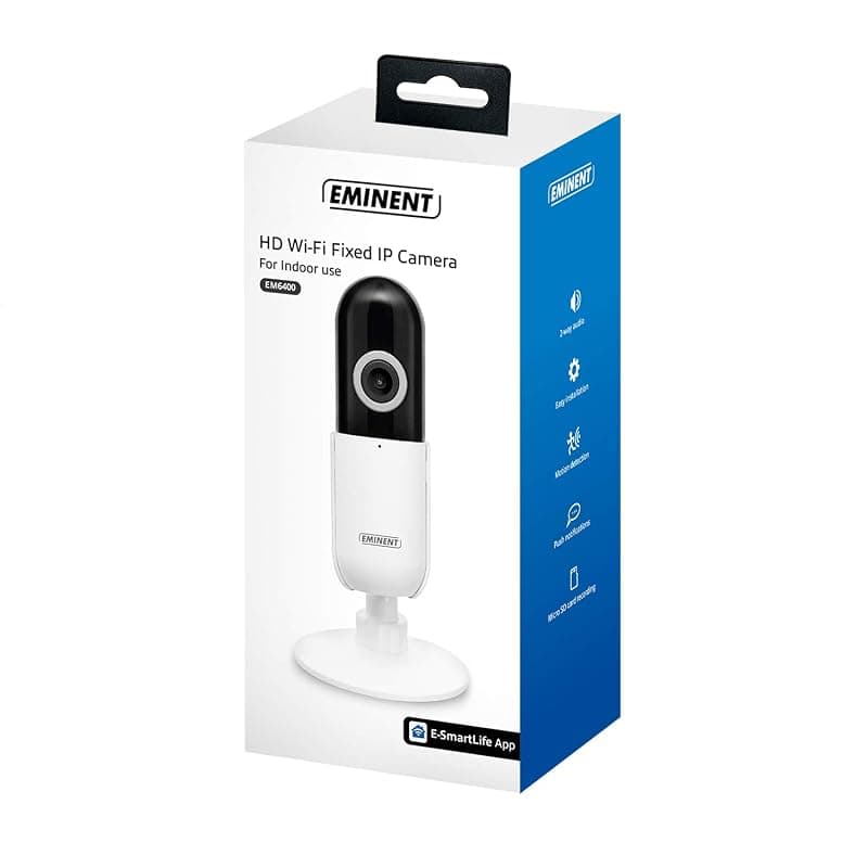 Eminent EM6400 Telecamera di Sorveglianza WiFI, E-Smartlife 720P, per Casa, Bambini, Anziani e Animali, Rilevamento movimento, Audio bidirezionale, Compatibile con Alexa — miniatura 7