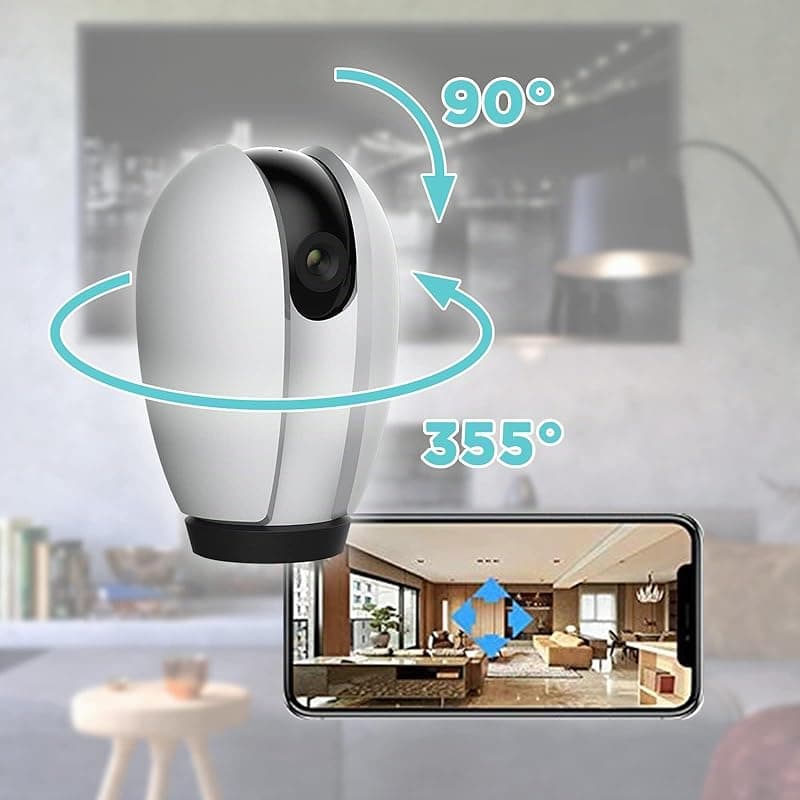 Homcloud Telecamera da Interno WIFI Speed 4S Pan&tilt TY-WCS4S — miniatura 3