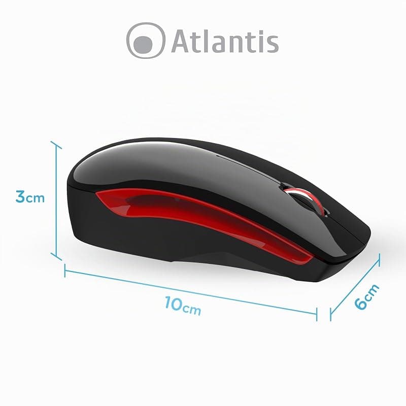 Atlantis Mouse Office Wireless 1200DPI P009-M7061-G — miniatura 6