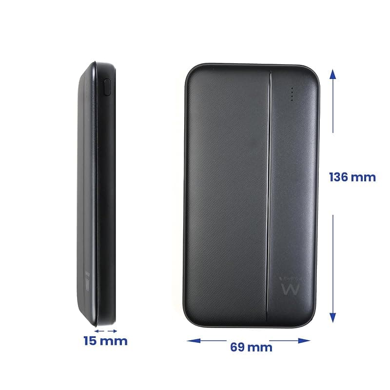 Ewent Power Bank 10000 mAh Thin 22.5W EW1161 — miniatura 2