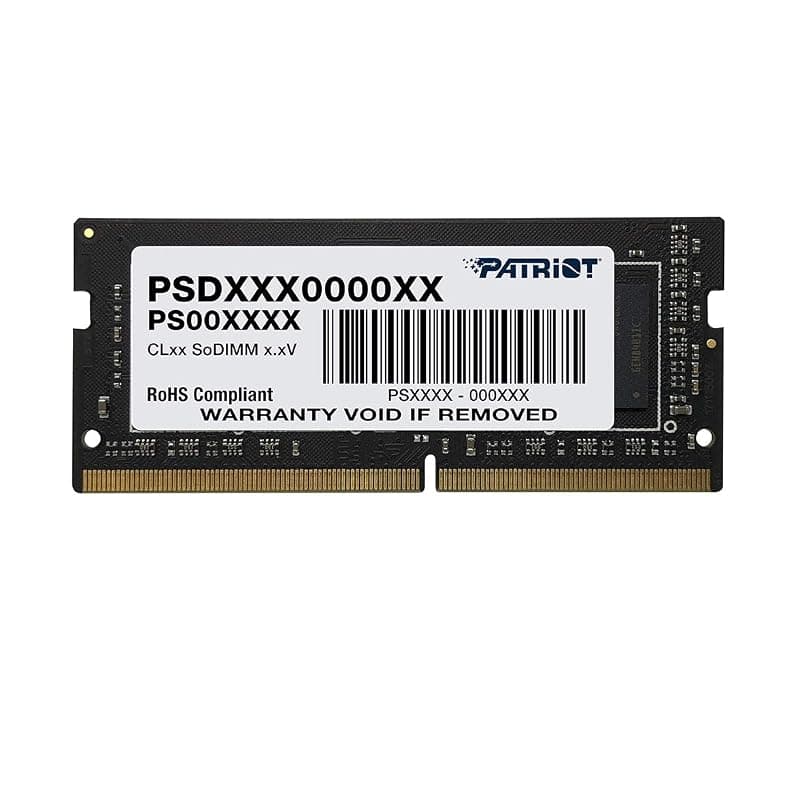 Patriot Memory Serie Signature SODIMM Memoria singola DDR4 3200 MHZ PC4-25600 16GB (1x16GB) C22 - PSD416G32002S
