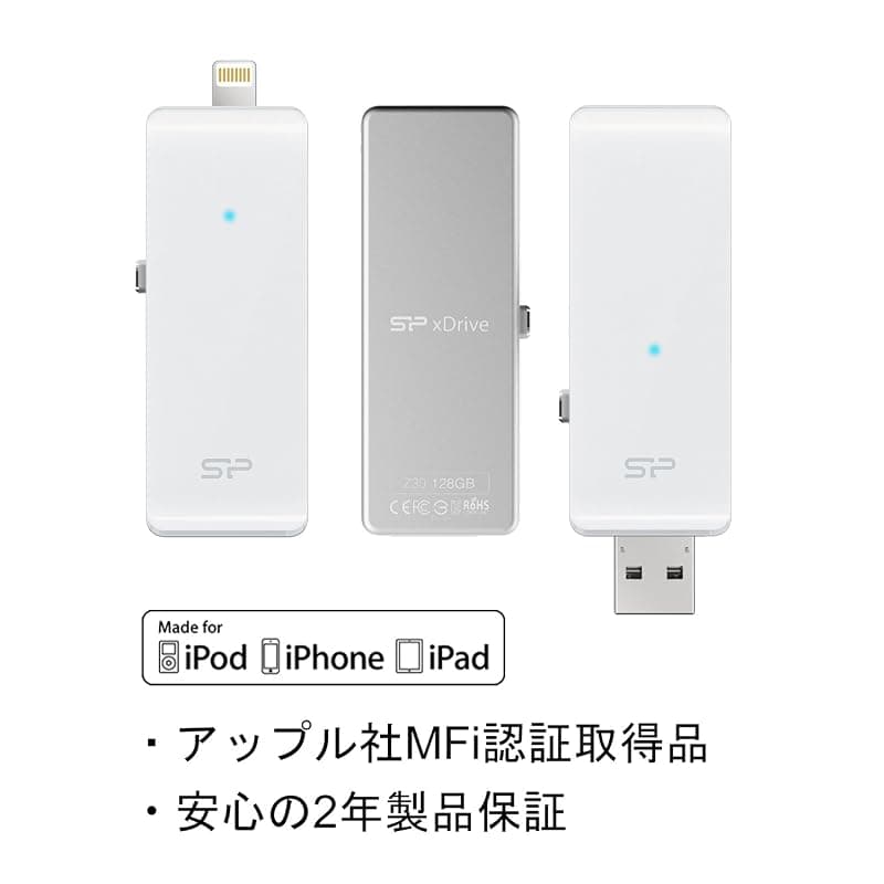 Silicon Power Pendrive 32GB Xdrive Z30 White USB 3.1 — miniatura 4