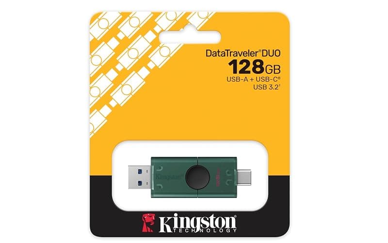 Kingston Drive Flash USB DataTraveler Duo 128GB USB-A + C 3.2 DuoG2 - DTDEG2/128GB — miniatura 5