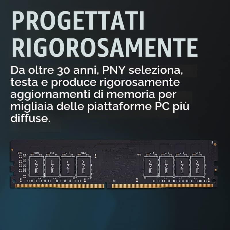 PNY RAM DDR4 8GB 3200MHZ PC4-25600 MD8GSD43200-SB — miniatura 7