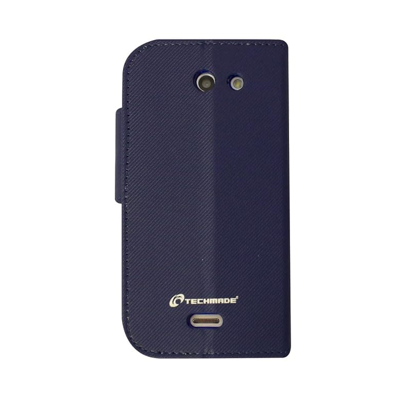 Techmade Custodia con Stand per Smartphone C451 Blu CUST-C451-BLU — miniatura 2