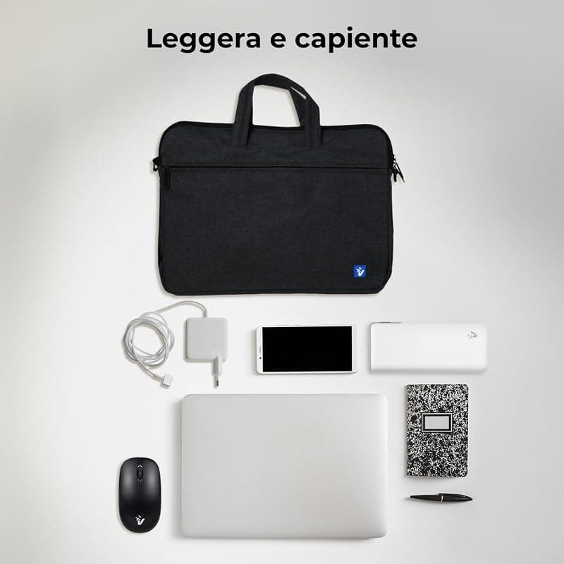 Vultech Borsa Notebook 15,6" Slim Black SC-1560 — miniatura 7