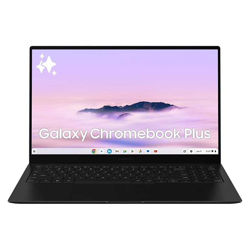 Samsung Galaxy Chromebook Go, Computer Portatile XE340XDA-KA1IT Chrome OS, Processore Intel Celeron, Display Screen 14” Full HD LED, RAM 4GB, Memoria eMMC 64GB, USB-C, Silver — miniatura 4