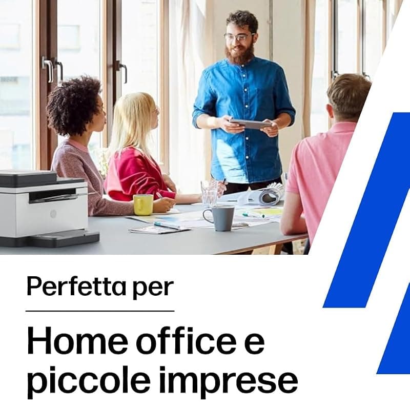 HP LaserJet M234sdw 6GX01F, Stampante Multifunzione A4, Stampa Fronte e Retro Automatica in Bianco e Nero, 29 ppm, WiFi, Ethernet, USB, ADF, Smart, No Fax, Schermo LCD a icone — miniatura 5