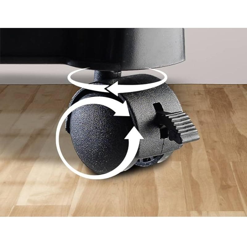 Ewent Supporto Regolabile per CPU con Ruote, Larghezza Fino a 25 cm, Capacità di Carico 25 kg, con Ruote Blocabili, Colore Nero - EW1292 — miniatura 5