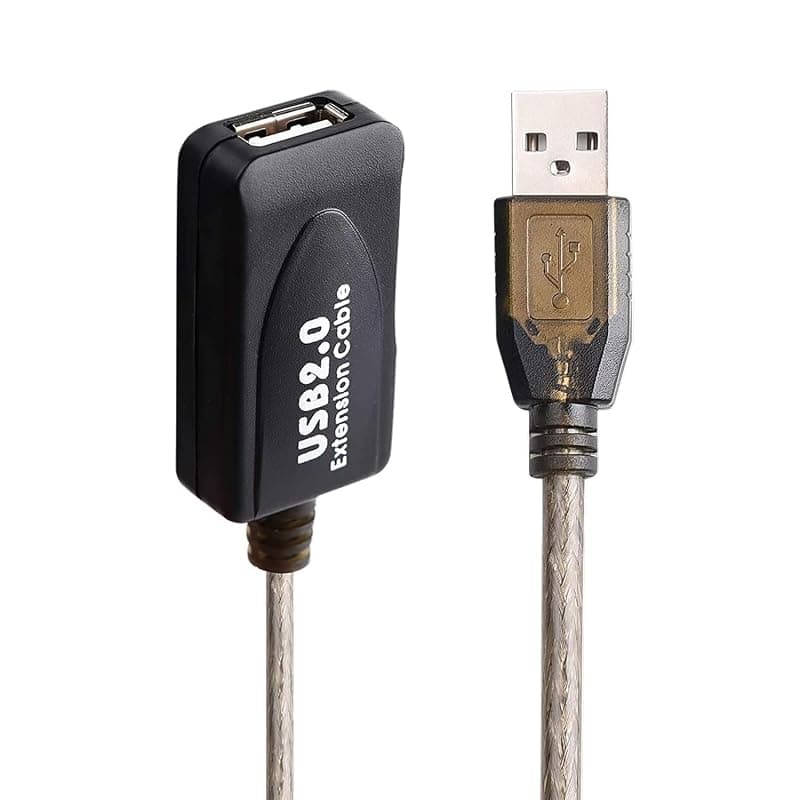Ewent Cavo Amplificatore USB 5MT A/M A/F USB 2.0 EW1013 — miniatura 2