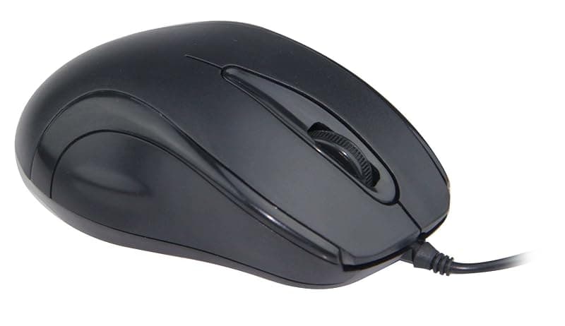 Ewent Mouse Ottico USB, 1000 Dpi, Cavo 145 Cm, Nero, (EW3152) — miniatura 2