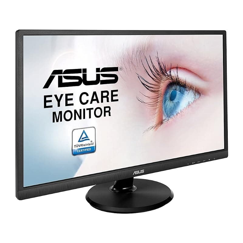 ASUS VA249HE 24" (23.8") Monitor, FHD, 1920 x 1080, VA, HDMI, D-Sub, Flicker Free, Filtro Luce Blu, Certificazione TUV — miniatura 4