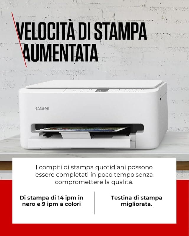 Canon PIXMA TS6550i Stampante Multifunzione a Getto d'Inchiostro WiFi — miniatura 4