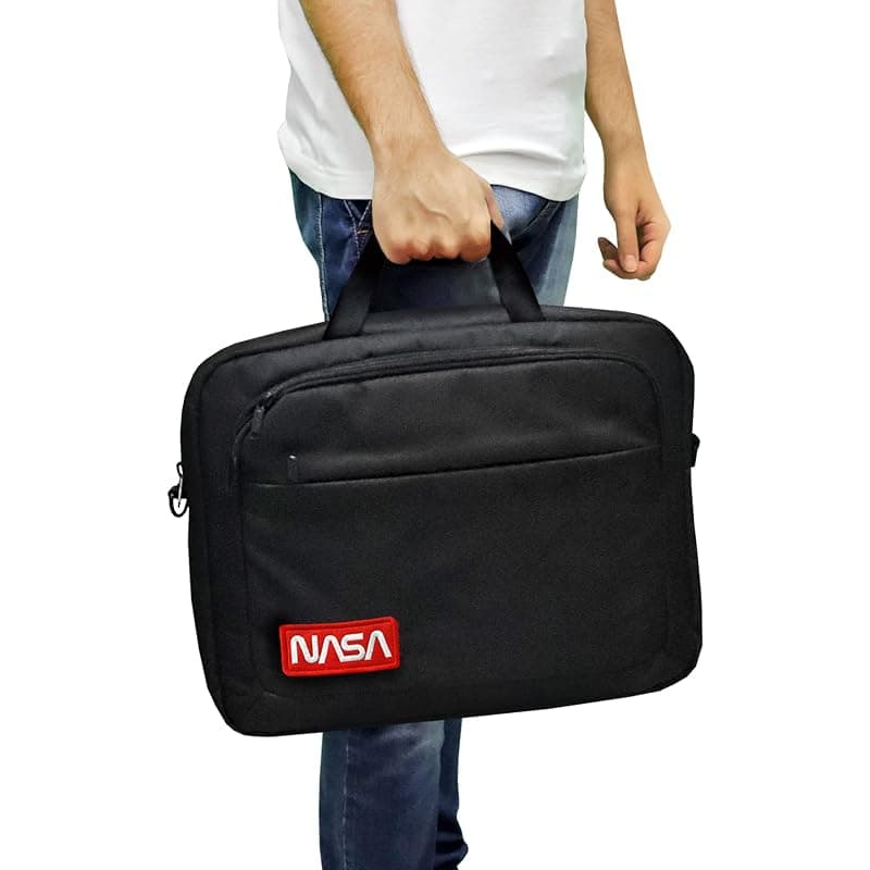 Atlantis Borsa Notebook THE Moon Project BAG 15,6" Black Logo Nasa Worm NS-KLM12 — miniatura 9
