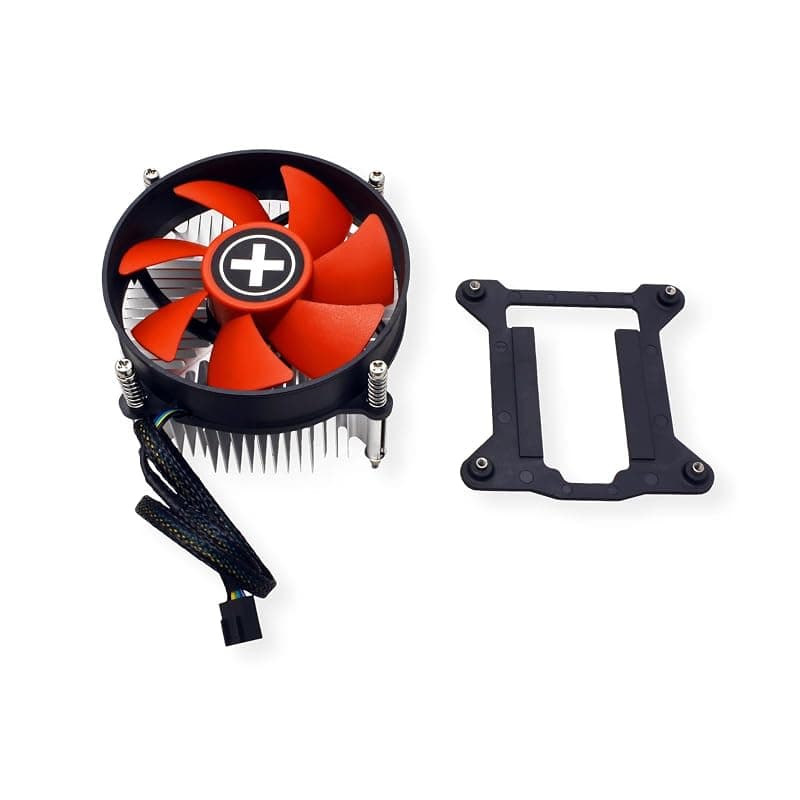 Xilence XC032 Performance C Serie | Radiatore CPU | I250PWM | Backplate | Ventola PWM da 92 mm | 95 Watt TDP | Intel | rosso/nero/argento — miniatura 3