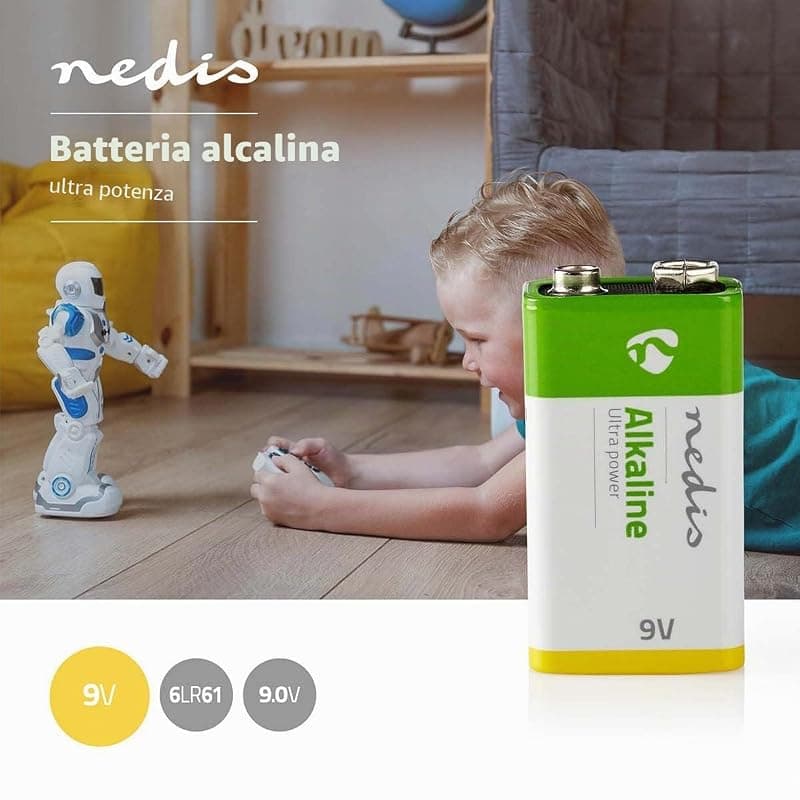 Nedis Batteria Alcaline 9V BAAKLR611BL — miniatura 2