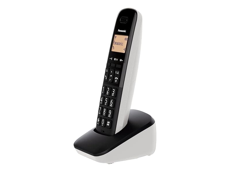 Panasonic Telefono Cordless TGB610 Nero/Bianco — miniatura 3