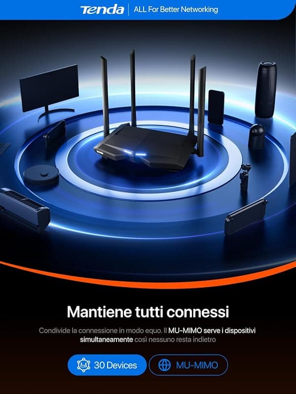 Tenda Router Dual Band Gigabit Smart AC10 — miniatura 5