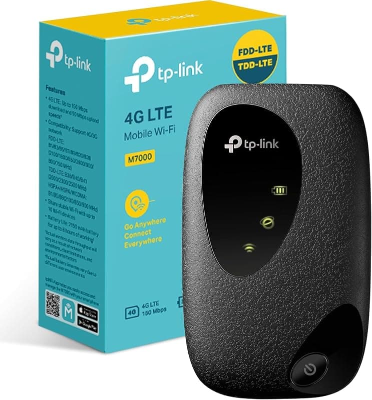 TP-Link M7010 / Mobile Router Router Wireless Monobande (2,4 GHz) 3G 4G