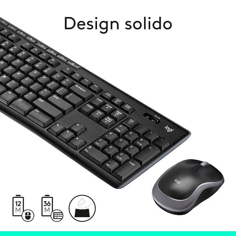Logitech Kit Tastiera + Mouse Wireless MK270 920-004512 — miniatura 7