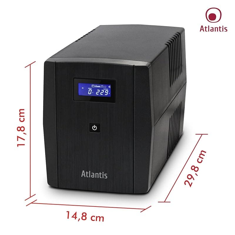Atlantis UPS Onepower S1200 1200VA/720W con AVR A03-S1200 — miniatura 7