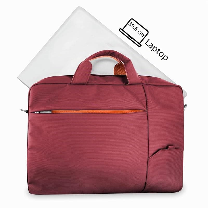 Atlantis Borsa Notebook Delux 15,6" RED P004-S410-A4-16 — miniatura 3