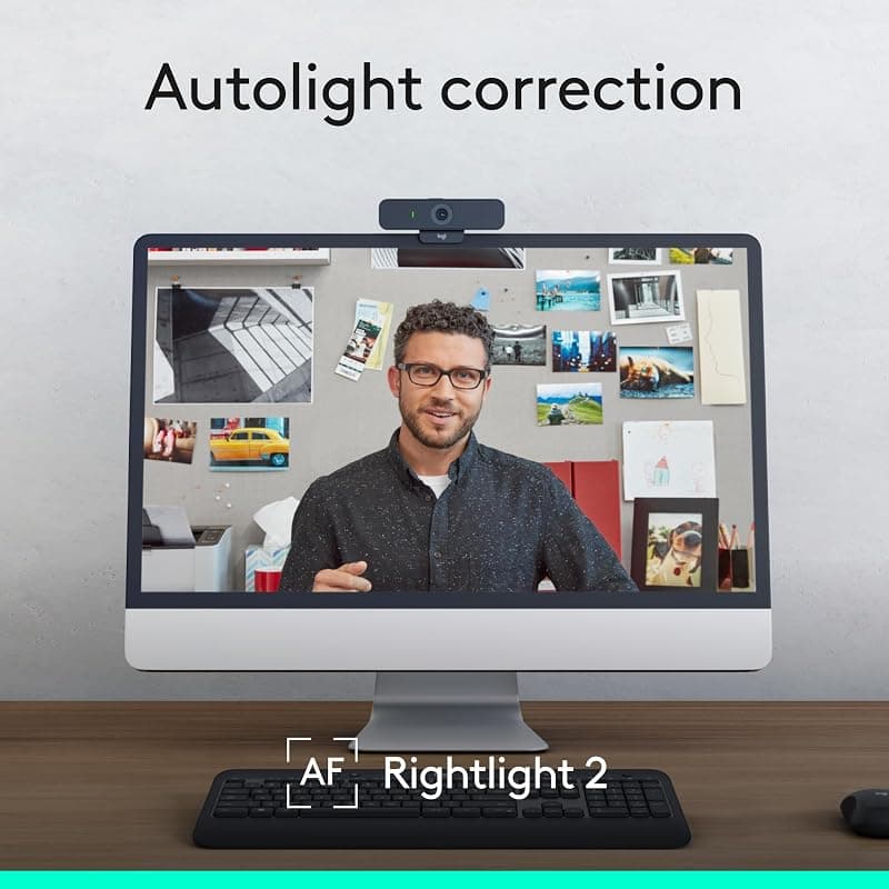 Logitech C925e webcam professionale — miniatura 3
