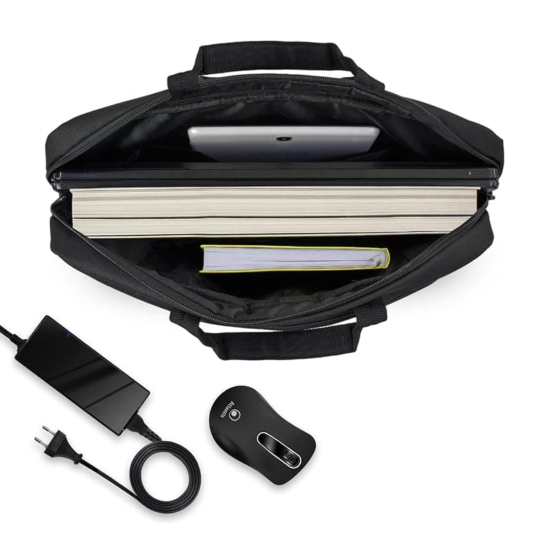 Atlantis Borsa Notebook THE Moon Project BAG 15,6" Black Logo Nasa Worm NS-KLM12 — miniatura 6