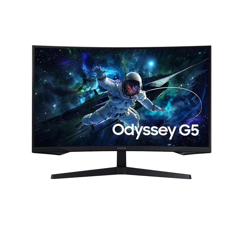 Samsung Monitor Gaming LED 32" Odyssey G5 Curvo QHD 1MS HDMI/Display-Port LS32CG552EUXEN