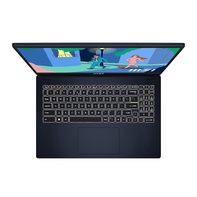 MSI Modern 15 B7M-232IT, Notebook 15.6" FHD 60Hz, AMD Ryzen 7 7730U, AMD Graphics, RAM 16GB DDR4 3200MHz, 512GB SSD PCIe 3, WiFi 6E, Win 11 Home, Layout e Garanzia ITA, Blu — miniatura 5