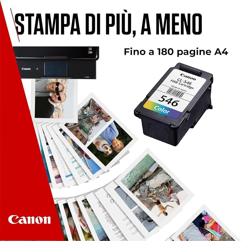 Canon CL-546 FINE Cartuccia d'Inchiostro Originale a Colori — miniatura 5