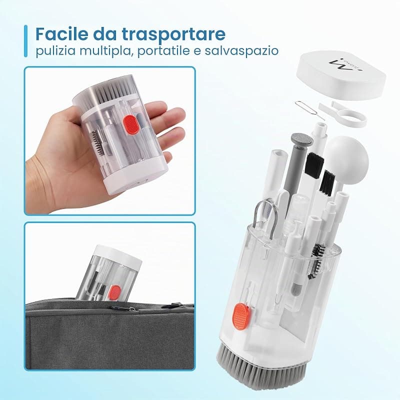 Ewent Kit di Pulizia Multifunzionale 21 in 1 EW5631 — miniatura 7